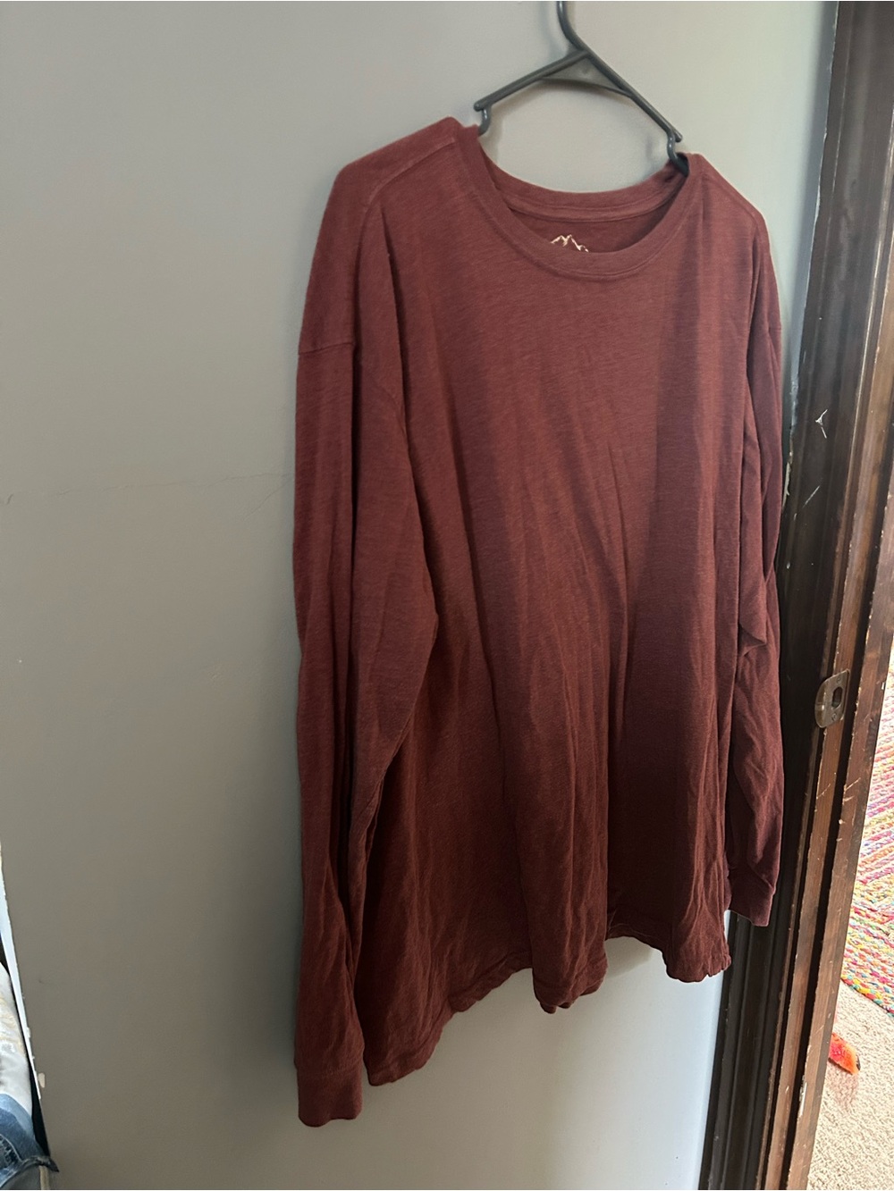 Maroon Long Sleeve shirt 2XL